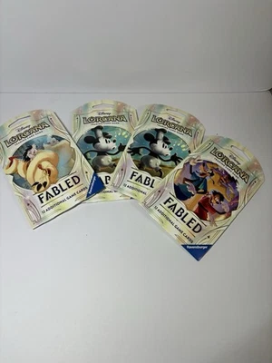 4 Lorcana Trading Card Game Booster Packs - Image 1 of 4