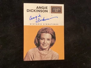 PANINI 2014 ANGIE DICKINSON AUTOGRAPHED CARD - Picture 1 of 2