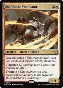 Swiftblade Vindicator #246 | Near Mint | Foundations FDN | Magic MTG - Picture 1 of 1