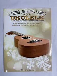 3-Chord Christmas Carols for Ukulele Hal Leonard HL00101852 - Picture 1 of 3