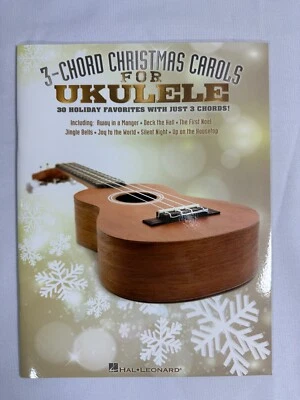 3-Chord Christmas Carols for Ukulele Hal Leonard HL00101852 - Image 1 of 3
