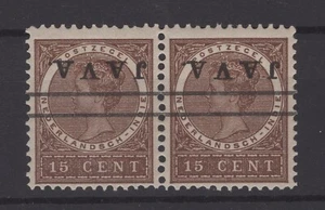 (WH22699) DUTCH INDIES, 1908, NVPH 72f, PAIR, MNH, CV € 22, SEE SCANS - Picture 1 of 2