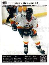 1998-99 Phoenix Mustangs #5 Mark Spence