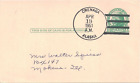 1951 Chenaga {Spelling Error}, Alaska 4-bar Cancel on a 1¢ Postal Card -- DPO ~