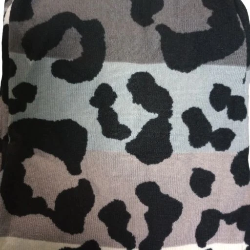 Leggings oscuros multicolores con estampado animal negro Foto 1 de 1