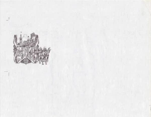 US Circus, Milwaukee Philatelic Society, Parade, Chocolate Color Proof D + 1 PC - Picture 1 of 4