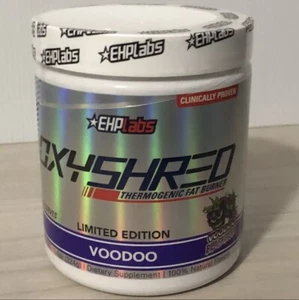 EHP Labs OxyShred Thermogenic Fat Burner VOODOO 60 Servings Limited Edition - Picture 1 of 2