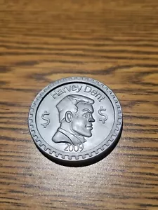 Moneta due facce Fisher Price Imaginext DC Super Friends Harvey Dent NO launcher ¿ - Foto 1 di 2