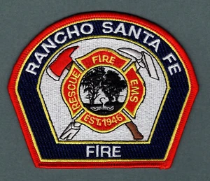 Rancho Santa Fe California Fire Patch - Picture 1 of 1