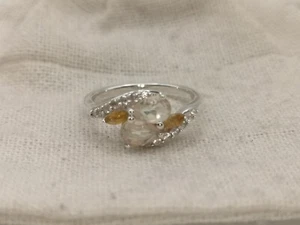 Limited Edition Serenite, Diamantina Citrine & White Zircon Sterling Silver N-O - Picture 1 of 8