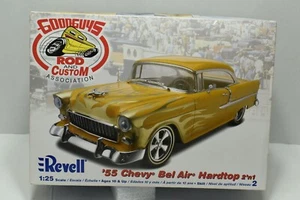 Revell 1:25 55 Chevy Bel Air Hardtop 2 in 1 Goodguys Rod & Custom Model Kit - Picture 1 of 9