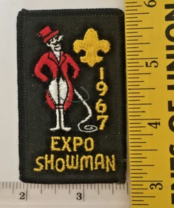 Pfadfinder 1967 Expo Showman Aufnäher, Vintage, Neu - Bild 1 von 2