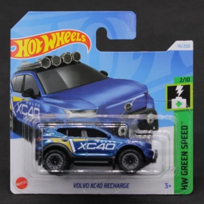 Hot Wheels Volvo XC40 Recharge 14/250 HW Green Speed 2/10 Auto 1:64 2024 - Immagine 1 di 2
