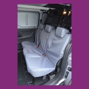 Fundas traseras dobles individuales para Citroën e-Berlingo 2021+ gris impermeable a medida - Imagen 1 de 3