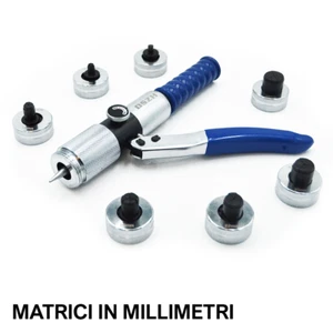 Espansore manuale idraulico allarga tubi rame - sistema metrico - Foto 1 di 3