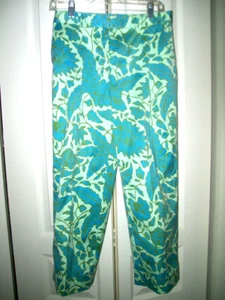 TIBI CUFFED PRINT PANTS--SIZE 6 - Picture 1 of 1