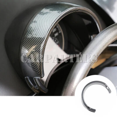 Cubierta de borde del panel de instrumentos de aspecto de carbono para VW Beetle 1998-2010 Foto 1 de 4