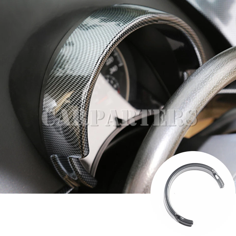 For VW Beetle Carbon Look Dashboard Instrument Panel Edge Trim Cover 1998-2010 - image 1 of 4