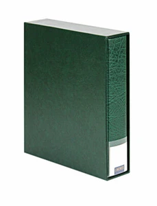 LINDNER 3532-G Grün MULTI COLLECT Ringbinder PUBLICA M + Kassette leer - Bild 1 von 8