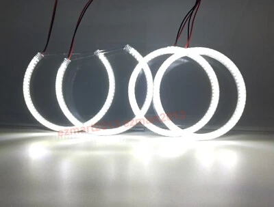 para Jeep Grand Cherokee 11-13 Faro LED Halo Anillo Ojo de Ángel Xenón Blanco DRL Foto 1 de 4