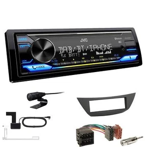 JVC Digital Receiver Autoradio Bluetooth DAB+ für Renault Laguna III ab 2007 - Bild 1 von 6