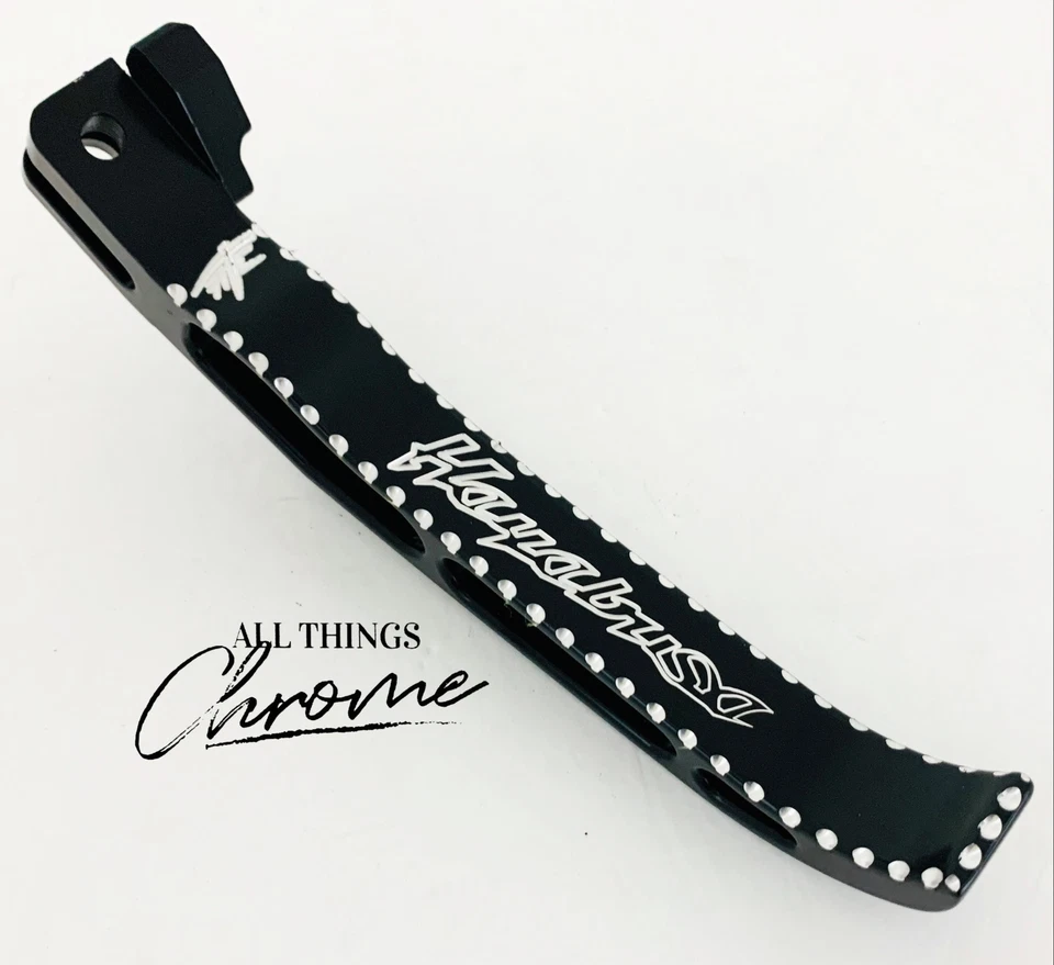 HAYABUSA BLACK CONTRAST DIAMOND CUT 2" SHORT KICKSTAND 2022-2026 SUZUKI HAYABUSA - Image 1 of 4