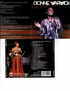 DIONNE WARWICK - HOT! LIVE AND OTHERWISE (CD 2007) **15 TRACKS** - Imagen 1 de 1