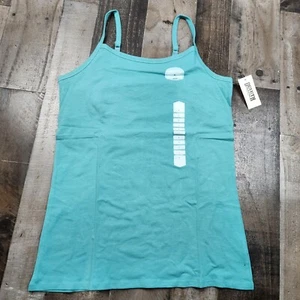 Womens Duluth Trading No Yank Tank size L Large Shelf Bra Tank Top Shirt NEW - Picture 1 of 9