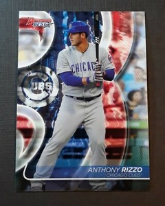 2020 Anthony Rizzo Bowman's Best Base # 8 Chicago Cubs NYY New York Yankees