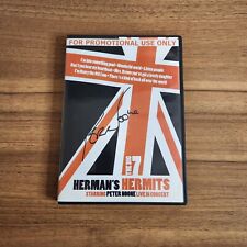 Herman's Hermits The Big 7 Starring & Signed By Peter Noone (DVD) Live In Concer
