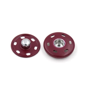Metal Sew Snap Buttons Dia Snaps Fasteners Press Studs Buttons 10Sets 7.5-25MM - Picture 1 of 24