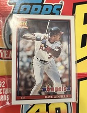 California Angels 1991 Topps Team Set 29 Cards Dave Winfield Bert Blyleven HOF