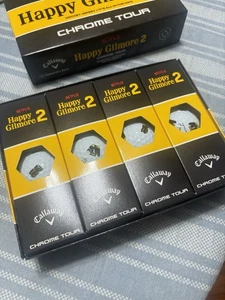 1 Callaway Chrome Tour HAPPY GILMORE "It's All In The Hips" Golf Balls Limited - Picture 1 of 2