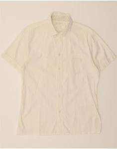 GUESS camicia uomo manica corta media bianca AE06 - Foto 1 di 3