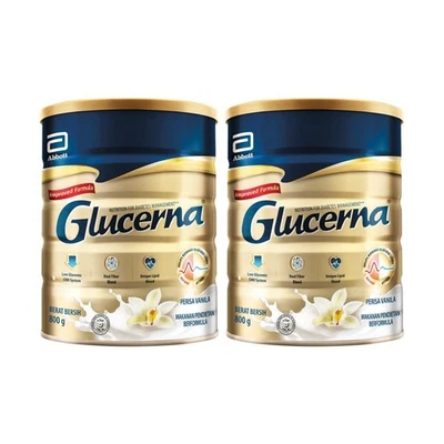 2x 800 g Abbott Glucerna Triple Cuidado Diabético Leche en Polvo Nivel de Glucosa (Vainilla) Foto 1 de 4