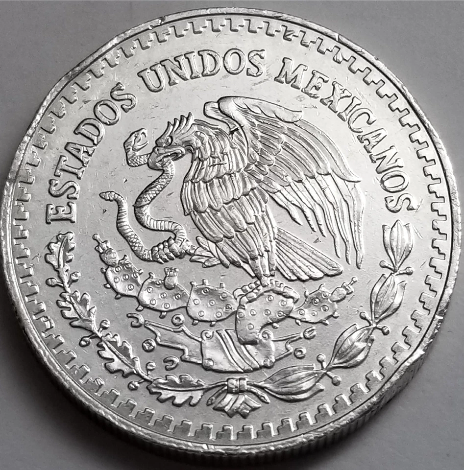 Moneda de Plata Fina Libertad México 1997, 1 Oz .999, Oz Libertad Plata .999 FECHA CLAVE Foto 1 de 1