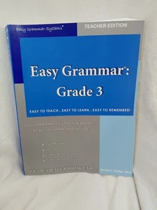 NEW Easy Grammar : Grade 3 Teacher Edition Systems Easy To Teach Blue - Picture 1 of 3