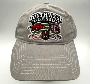 Cappello OSFA 2009 Southwest Classic Arkansas vs Texas A&M gioco calcio inaugurale - Foto 1 di 10