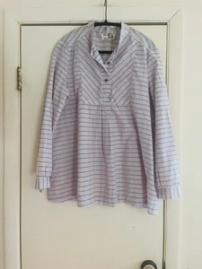 Vintage 70er 80er Western Boho Hippie Sears Umstandsmode Schwangerschaft Prärie Bluse M - Bild 1 von 6