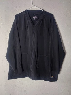 Carhartt Modern Fit Ripstop Utility Warm-Up Jacket Men's 2XL Black C82110 Work - Image 1 of 4