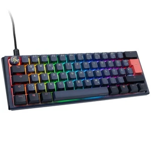 Ducky One 3 Cosmic Blue Mini Gaming Tastatur, RGB LED - MX-Speed-Silver - Bild 1 von 10