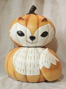 Figura Calabaza Zorro Cosecha Otoño Martha Stewart NUEVA Decoración Otoño - Imagen 1 de 11