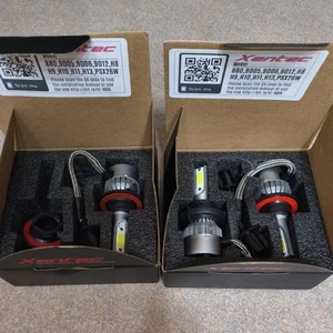 3x XENTEC LED HID Headlight Kit 880 9005 9006 9012 H8 H9 H10 H11 H13 PSX26W - Picture 1 of 5