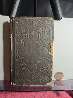Miniature Book - 1861 New Testament Civil War Bible New York American Society - Image 1 of 4