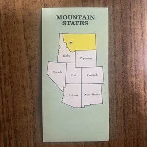 Vintage - 1962 - McGraw-Hill - State Cards  -Montana - Picture 1 of 2