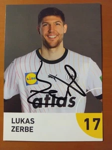 Lukas Zerbe, Orig.-Autogr.,AK,dt. Handball-Nationalmannschaft 2024,#17🤾👍 - Bild 1 von 2