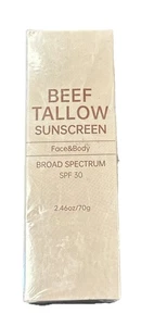 Rindertalg Sonnencreme Gesicht und Körper LSF 30 2,46oz Exp2027 - Bild 1 von 4