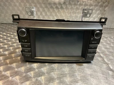 2016 TOYOTA RAV4 XA40 HEAD UNIT SAT NAV 86140-42340 - Image 1 of 4