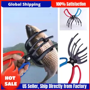 Alloy Fish Tackle Gripper Grabber Grab Gear Tool Fishing Grip Holder - Picture 1 of 7
