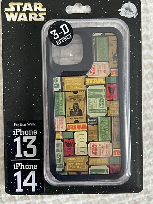 Disney Parks Star Wars Return of the Jedi Ticket Darth Vader iPhone 13/14 Case - Image 1 of 3